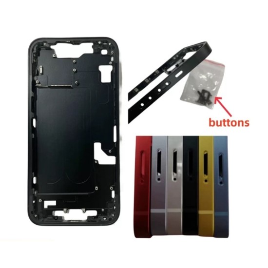 Replacement Housing Mid Frame | For iPhone 15 Plus | Yellow