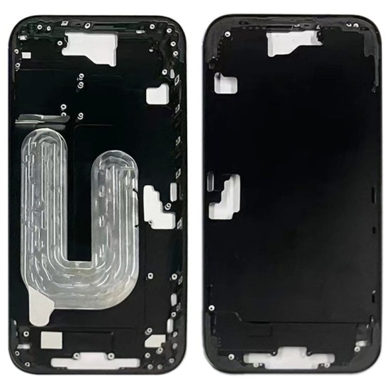 Replacement Housing Mid Frame | For iPhone 16 Pro | Black Replacement Housing Mid Frame | For iPhone 16 Pro | Black