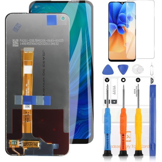 Replacement LCD | For OPPO A54 5G CPH2195/A74 5G | Black