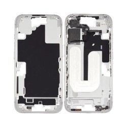 Replacement Housing Mid Frame For iPhone 16 Plus White Replacement Housing Mid Frame For iPhone 16 Plus White