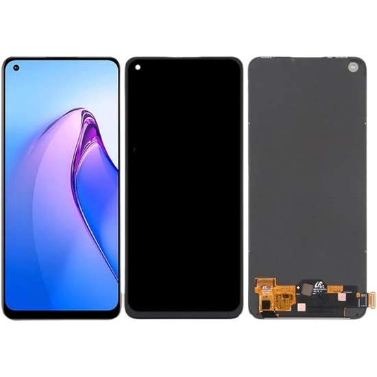 Genuine | Replacement AMOLED | For OPPO Reno 8 Pro CPH2357 | Black