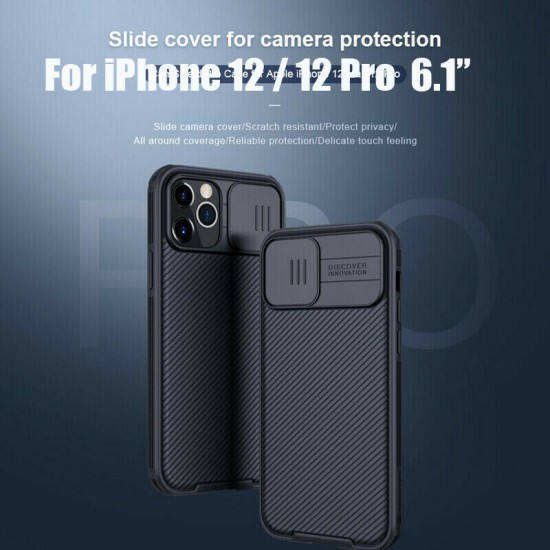 Nillkin Camshield Pro Case For iPhone 12/12 Pro Black