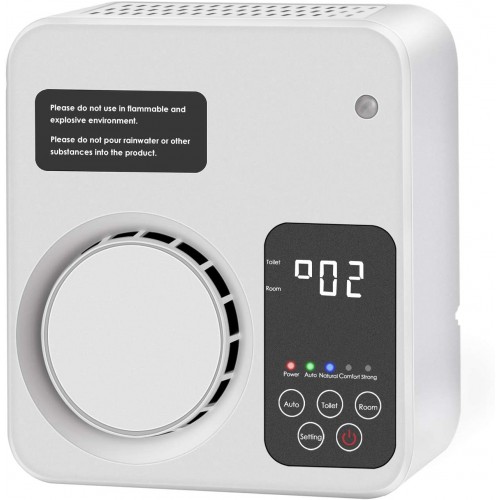 Ozone Generator Ozonator Air Purifier Air Cleaner Negative Ions  For Home Use - White 