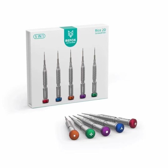 REFOX 5in1 RS2 2D Screwdriver Set