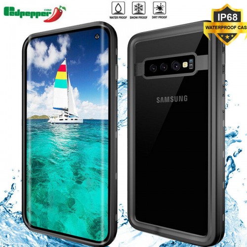 Redpepper Professional Waterproof Case Dot Series For Samsung S10 Plus Black