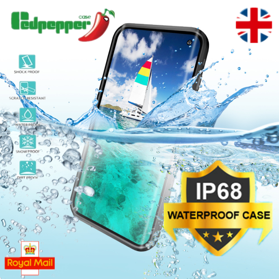 Redpepper Professional Waterproof Dot Series Case For Samsung S8 Plus Black