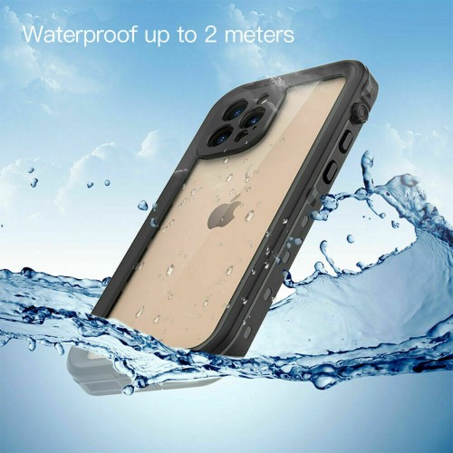 Redpepper Professional Waterproof Dot Series Case For iPhone 12 Black
