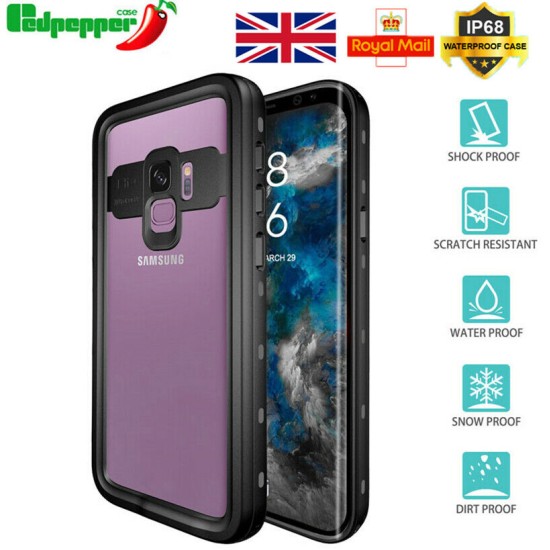 Redpepper Professional Waterproof Dot Series Case For Samsung Note 10 Black