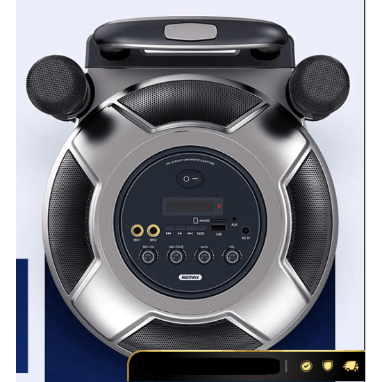 RB-X6 Magic pupil outdoor trolley bluetooth speaker Black