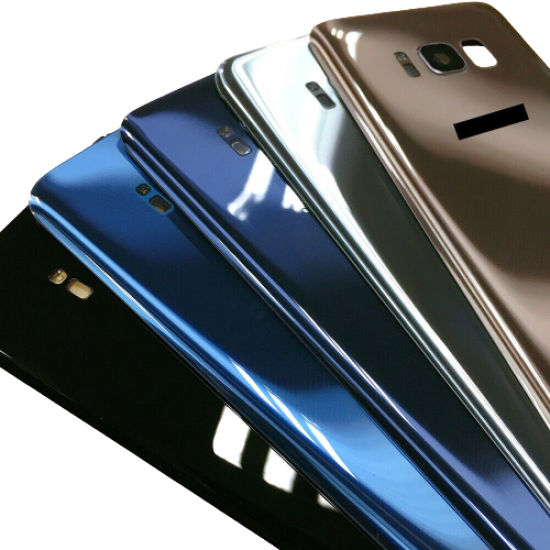 Replacement European version Back Cover With Camera Frame For Samsung S8 Gold