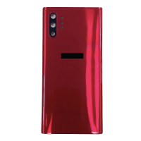 For Samsung Galaxy Note 10+ Plus/5G Rear Glass Battery Back Cover Replacement Red 