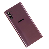 For Samsung Galaxy Note 10+ Plus/5G Rear Glass Battery Back Cover Replacement Purple 