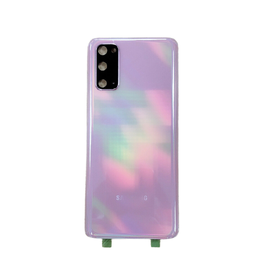 Replacement Original Back Cover Camera Frame for Samsung S20 Pink Replacement Original Back Cover Camera Frame for Samsung S20 Pink