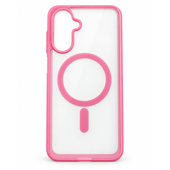 Magnetic Silicon Case | For Samsung A17 | Pink Magnetic Silicon Case | For Samsung A17 | Pink