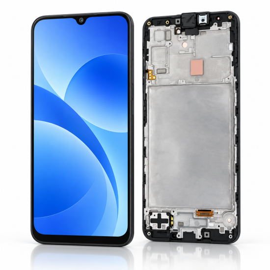 Replacement Full OLED With Frame | For Samsung A17 A175F | Black Replacement Full OLED With Frame | For Samsung A17 A175F | Black