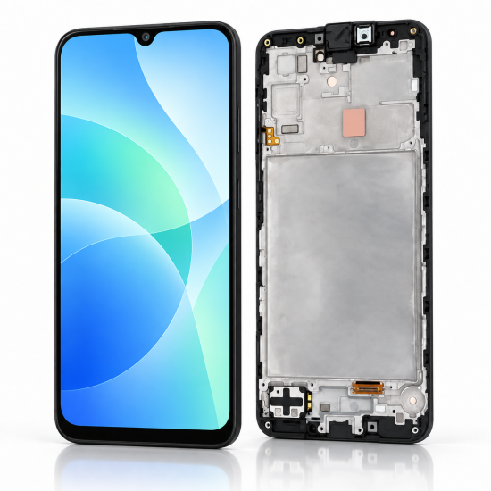 Replacement Full OLED With Frame | For Samsung A17 A176B | Black Replacement Full OLED With Frame | For Samsung A17 A176B | Black
