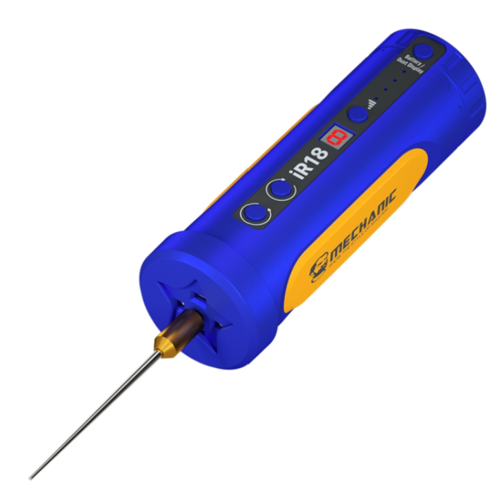 Mechanic iR18 electric glue remover with variable speed for removing OCA from panels