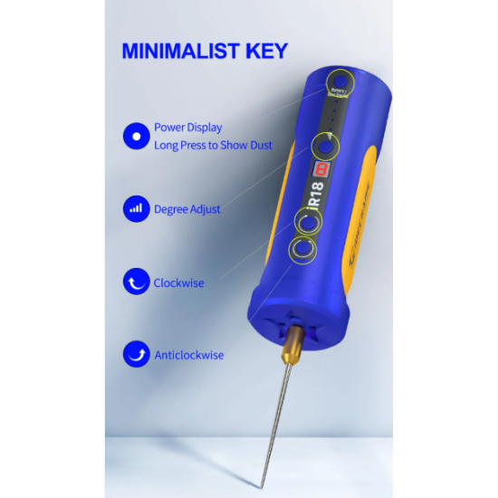 MECHANIC iR18 Electric Rubber Remover