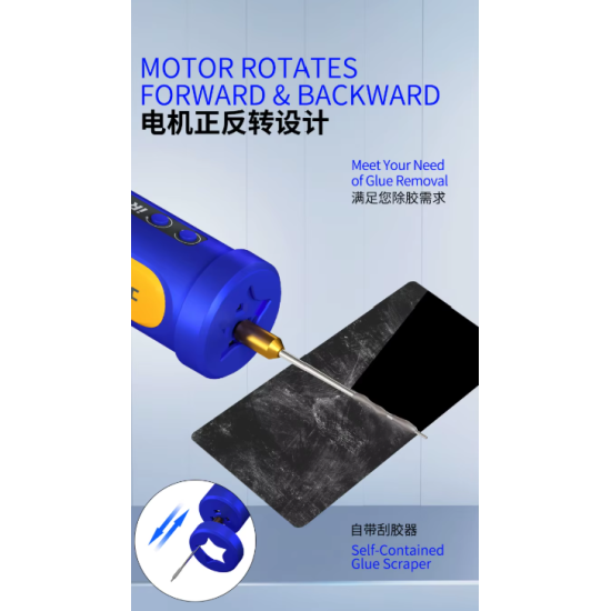 MECHANIC iR18 Electric Rubber Remover