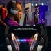 Onikuma Gaming Headphone Headset For K5 Pro LED Light Noise Cancellation Blue