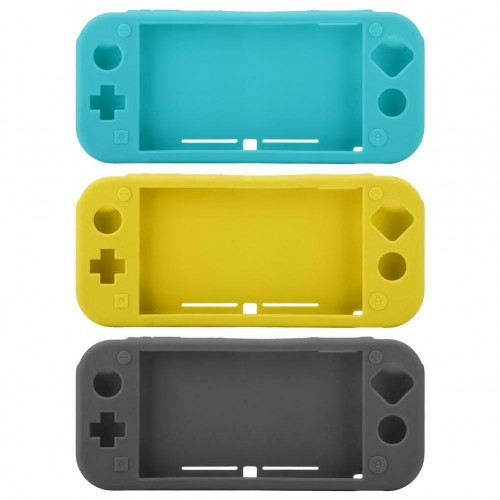 Silicone Case for Nintendo Switch lite Soft Full Body Shock Protective Cover UK Grey 