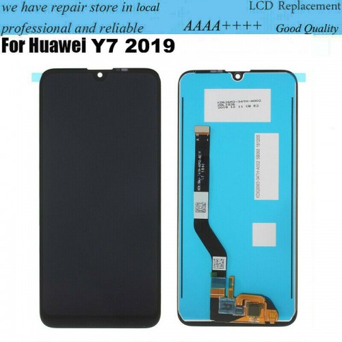 For Huawei Y7 2019 DUB-LX1 LCD Display Touch Screen Digitizer Replacement Black