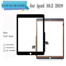For iPad 7th Gen 10.2" A2197 A2198 A2200 Touch Screen Glass Digitizer Black 