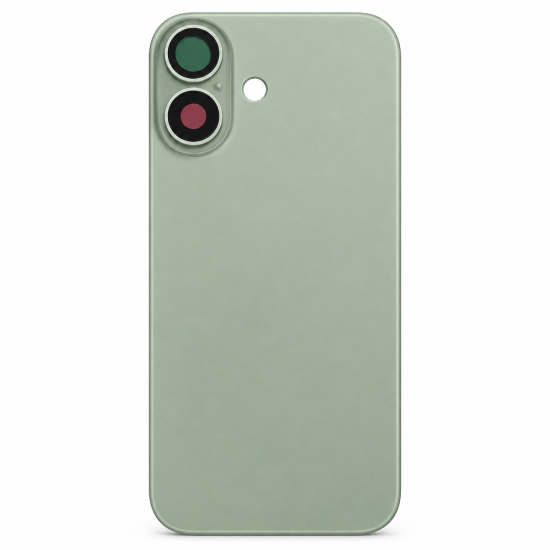 Replacement Big Hole Back Glass Cover For iPhone 17 Sage Replacement Big Hole Back Glass Cover For iPhone 17 Sage