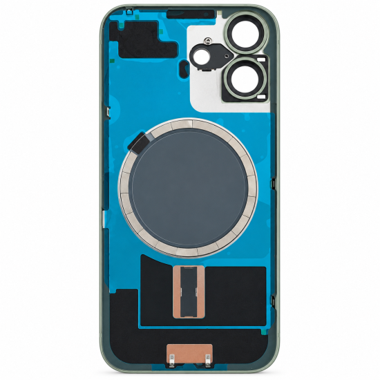 Replacement Big Hole Back Glass Cover For iPhone 17 Sage Replacement Big Hole Back Glass Cover For iPhone 17 Sage