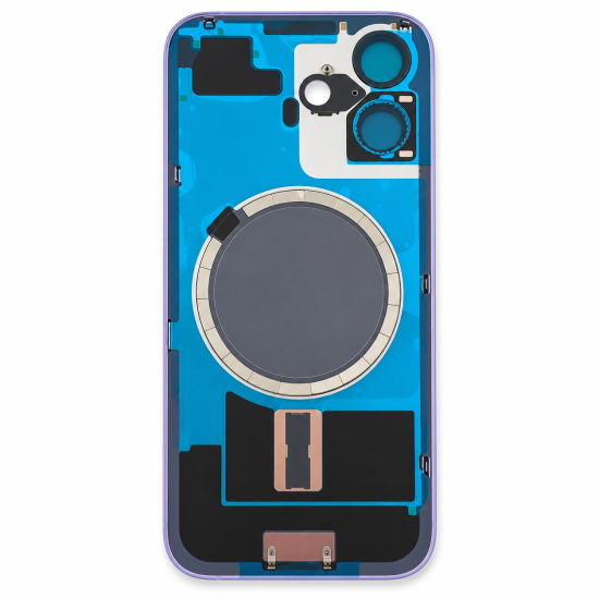 Replacement Big Hole Back Glass Cover For iPhone 17 Lavender Replacement Big Hole Back Glass Cover For iPhone 17 Lavender