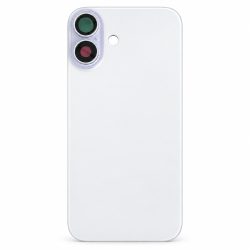 Replacement Big Hole Back Glass Cover For iPhone 17 White Replacement Big Hole Back Glass Cover For iPhone 17 White