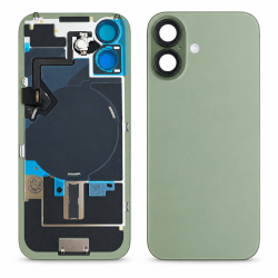 Replacement Big Hole Back Glass Cover With NFC For iPhone 17 Sage Replacement Big Hole Back Glass Cover With NFC For iPhone 17 Sage