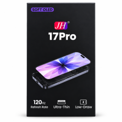 JH | Replacement Soft OLED Touch Screen | For iPhone 17 Pro | Black JH | Replacement Soft OLED Touch Screen | For iPhone 17 Pro | Black