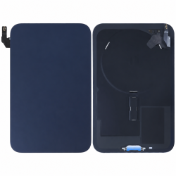 Replacement Big Hole Back Glass Cover With NFC | For iPhone 17 Pro Max | Blue