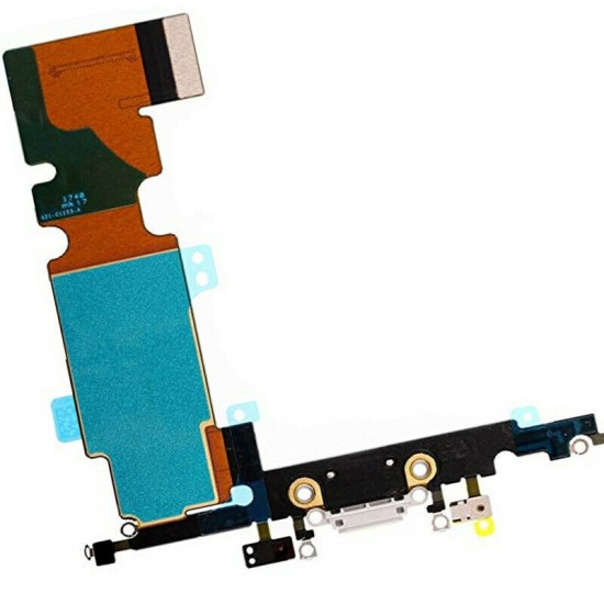 Replacement Charger Port Flex | For iPhone 8 Plus | White