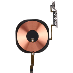 Replacement Original Volume Mute With Wireless Charger Flex For iPhone 11 Pro