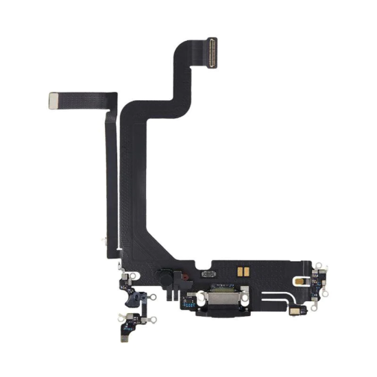 iPhone 14 Pro Max - Original Charging Port Flex Cable - Black