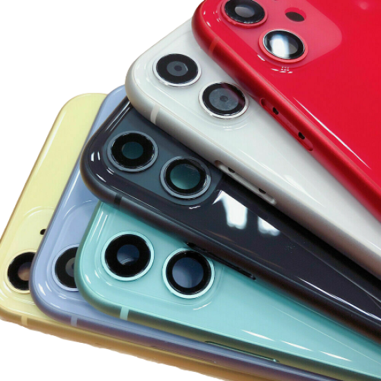 Replacement Back Glass Housing Frame Cover for iPhone 11 Black