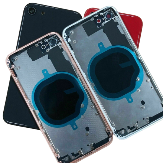 Replacement Back Glass Housing Frame Cover for iPhone 8 Red Replacement Back Glass Housing Frame Cover for iPhone 8 Red