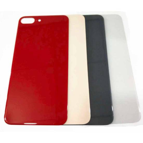 Replacement European version Big Hole Back Cover For iPhone 8 Plus Red