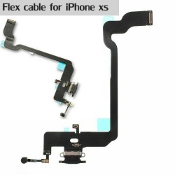 Replacement Charger Port Flex | For iPhone XS | Black