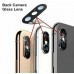 Camera Lens Cover Glass Without Frame For iPhone  XS / XS Max Black