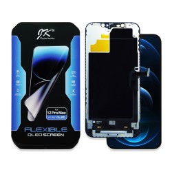 replacement JK Soft OLED Touch Screen for iPhone 12 Pro Max Black
