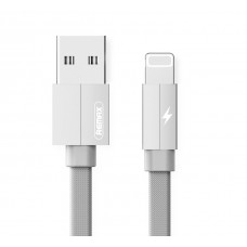 REMAX Fast-Charging Lighting Cable Durable Metal Data Cable of 2.4A For iPhone 2m White 