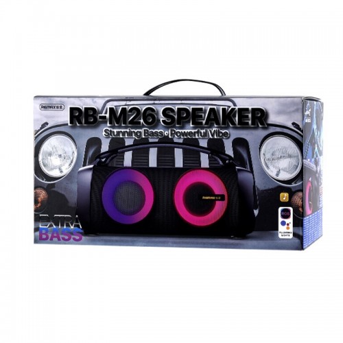 Remax RB-M26 Freezen Portable Wireless Speaker Black