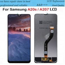 For Samsung Galaxy A20s A207 LCD Display Touch Screen Digitizer Replacement OEM Black 