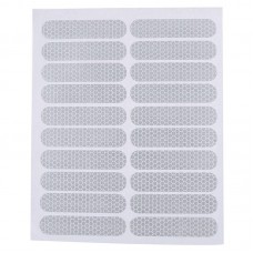 For Xiaomi M365/M187/Pro 2/1S Scooter Decorative Accessories Reflective Sticker White  