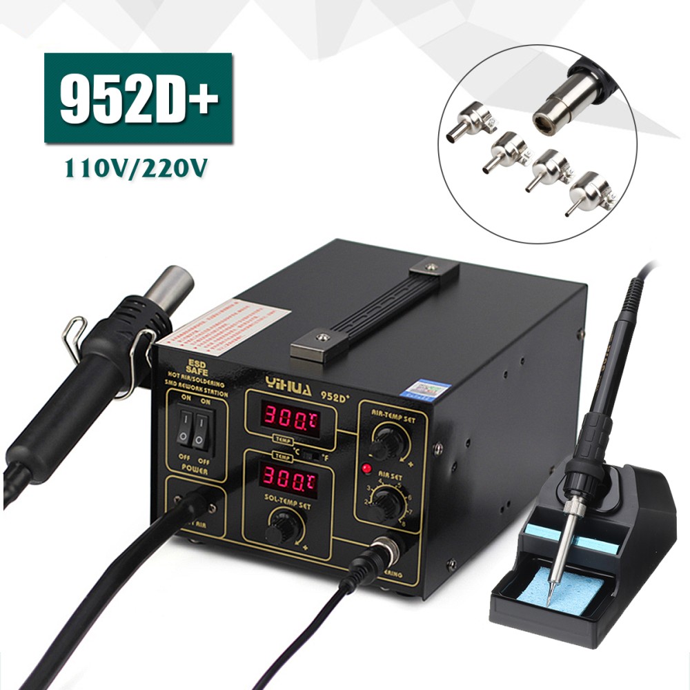 Soldering iron station YH-952D+ for bench use