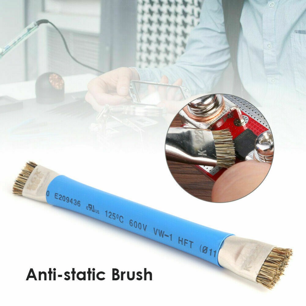 CC-01 double-ended bristle brush for cleaning boards and connectors