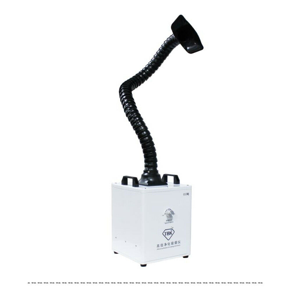 TBK fume extractor and soldering smoke purifier for bench use